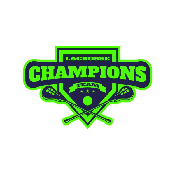 Champions Lacrosse Team Logo Template	 Thumbnail