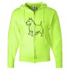 Unisex NuBlend® Full-Zip Hooded Sweatshirt Thumbnail