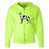 Unisex NuBlend® Full-Zip Hooded Sweatshirt Thumbnail