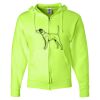 Unisex NuBlend® Full-Zip Hooded Sweatshirt Thumbnail