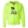 Unisex NuBlend® Full-Zip Hooded Sweatshirt Thumbnail