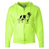 Unisex NuBlend® Full-Zip Hooded Sweatshirt Thumbnail