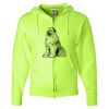 Unisex NuBlend® Full-Zip Hooded Sweatshirt Thumbnail