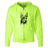 Unisex NuBlend® Full-Zip Hooded Sweatshirt Thumbnail