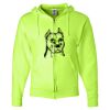 Unisex NuBlend® Full-Zip Hooded Sweatshirt Thumbnail