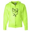 Unisex NuBlend® Full-Zip Hooded Sweatshirt Thumbnail