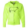 Unisex NuBlend® Full-Zip Hooded Sweatshirt Thumbnail