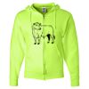 Unisex NuBlend® Full-Zip Hooded Sweatshirt Thumbnail