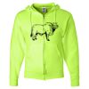 Unisex NuBlend® Full-Zip Hooded Sweatshirt Thumbnail