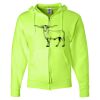 Unisex NuBlend® Full-Zip Hooded Sweatshirt Thumbnail