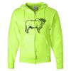 Unisex NuBlend® Full-Zip Hooded Sweatshirt Thumbnail