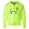 Unisex NuBlend® Full-Zip Hooded Sweatshirt Thumbnail