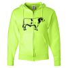 Unisex NuBlend® Full-Zip Hooded Sweatshirt Thumbnail