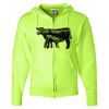 Unisex NuBlend® Full-Zip Hooded Sweatshirt Thumbnail