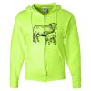 Unisex NuBlend® Full-Zip Hooded Sweatshirt Thumbnail