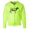 Unisex NuBlend® Full-Zip Hooded Sweatshirt Thumbnail