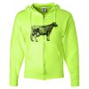 Unisex NuBlend® Full-Zip Hooded Sweatshirt Thumbnail