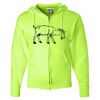 Unisex NuBlend® Full-Zip Hooded Sweatshirt Thumbnail