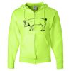 Unisex NuBlend® Full-Zip Hooded Sweatshirt Thumbnail