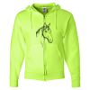 Unisex NuBlend® Full-Zip Hooded Sweatshirt Thumbnail