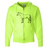 Unisex NuBlend® Full-Zip Hooded Sweatshirt Thumbnail
