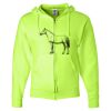 Unisex NuBlend® Full-Zip Hooded Sweatshirt Thumbnail
