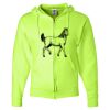 Unisex NuBlend® Full-Zip Hooded Sweatshirt Thumbnail