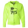 Unisex NuBlend® Full-Zip Hooded Sweatshirt Thumbnail