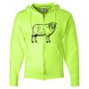 Unisex NuBlend® Full-Zip Hooded Sweatshirt Thumbnail