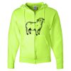 Unisex NuBlend® Full-Zip Hooded Sweatshirt Thumbnail