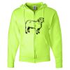Unisex NuBlend® Full-Zip Hooded Sweatshirt Thumbnail
