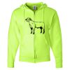 Unisex NuBlend® Full-Zip Hooded Sweatshirt Thumbnail