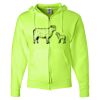 Unisex NuBlend® Full-Zip Hooded Sweatshirt Thumbnail