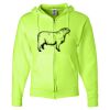 Unisex NuBlend® Full-Zip Hooded Sweatshirt Thumbnail