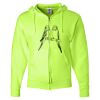 Unisex NuBlend® Full-Zip Hooded Sweatshirt Thumbnail