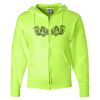 Unisex NuBlend® Full-Zip Hooded Sweatshirt Thumbnail