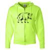 Unisex NuBlend® Full-Zip Hooded Sweatshirt Thumbnail