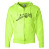 Unisex NuBlend® Full-Zip Hooded Sweatshirt Thumbnail