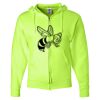 Unisex NuBlend® Full-Zip Hooded Sweatshirt Thumbnail