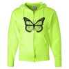Unisex NuBlend® Full-Zip Hooded Sweatshirt Thumbnail