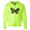 Unisex NuBlend® Full-Zip Hooded Sweatshirt Thumbnail