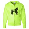 Unisex NuBlend® Full-Zip Hooded Sweatshirt Thumbnail