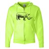 Unisex NuBlend® Full-Zip Hooded Sweatshirt Thumbnail