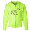 Unisex NuBlend® Full-Zip Hooded Sweatshirt Thumbnail