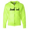 Unisex NuBlend® Full-Zip Hooded Sweatshirt Thumbnail
