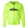 Unisex NuBlend® Full-Zip Hooded Sweatshirt Thumbnail