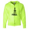 Unisex NuBlend® Full-Zip Hooded Sweatshirt Thumbnail