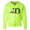 Unisex NuBlend® Full-Zip Hooded Sweatshirt Thumbnail