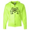 Unisex NuBlend® Full-Zip Hooded Sweatshirt Thumbnail