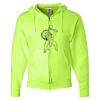 Unisex NuBlend® Full-Zip Hooded Sweatshirt Thumbnail